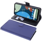 Bag For Fairphone 4 Book-Style Protective Case Phone Bag Book Blue