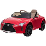 Barnbil Officiellt Licensierad Lexus Lc500 Elbil, 2,4G Fjärrkontroll, Mp3/Usb, Ljus & Musik, 3-6 År