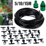 5/10/15m Water Misting Cooling System Sprinkler Nozzle Patio Micro Irrigation