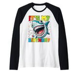 Baby Cute Shark Birthday Boy Girl 2 Year Old - Two Two Raglan Baseball Tee