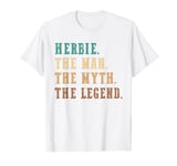 Herbie The Man The Myth The Legend Funny Personalized Herbie T-Shirt