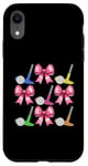 Coque pour iPhone XR Coquette Bow Mini Golf Golf Fête des Mères Mini Golf Maman