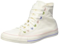 CONVERSE Homme Chuck Taylor All Star Mixed Material Sneaker, Egret Mystic Sky Pink Sage, 44.5 EU