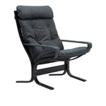 LK Hjelle - Siesta Classic High Black With Armrests Dunes 21003 Antrazite