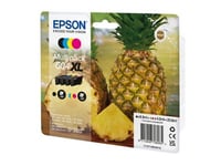 Epson 604Xl Singlepack - 4 Ml - Xl - Gul - Original - Blære Med Rf/Lyd-Alarm - Blekkpatron - For Expression Home Xp-2200, 2205, 3200, 3205, 4200, 4205  Workforce Wf-2910, 2930, 2935, 2950