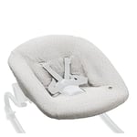 hauck Housse Transat Bebe pour Balancelle Alpha Bouncer Premium, Alpha Bouncer Deluxe, Alpha Bouncer 2in1, Coton Mousseline Respirant, 85 cm x 74 cm x 0,25 cm, Beige Pois