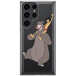 ERT GROUP mobile phone case for Samsung S23 ULTRA original and officially Licensed Disney pattern Jungle Book 002 optimally adapted to the shape of the mobile phone, partially transparent