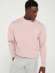 Gym King Mens Aventus Sweatshirt - Mauve, Purple, Size M, Men