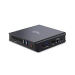 Mini PC CSL Computer 81573 Intel Celeron N4120 4Go RAM DDR4 128Go eMMC Win 10 Pro Noir