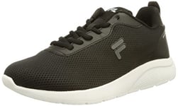 FILA Women's Spitfire Wmn Running Shoe, Black White, 8 UK