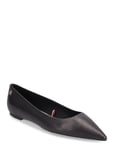 Tommy Hilfiger Essential Pointed Ballerina Svart