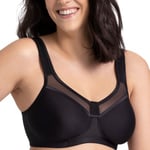 Miss Mary Sweet Senses Wireless Bra BH Svart F 100 Dam