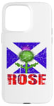 Coque pour iPhone 15 Pro Max Clan Rose Tartan Nom de famille écossais Scotland Pride