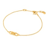 Michael Kors Statement Link Armbånd 18 kt. Gullforgylt sølv MKC164100710 - Dame