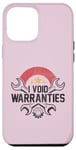 Coque pour iPhone 12 Pro Max I Void Warranties Funny Sarcastic Mechanic Engine Meme