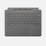 Microsoft Surface Pro Keyboard Mit Stiftaufbewahrung - Platin