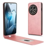 EIDERWOOD OnePlus 13 Kunstskinn Flip Deksel m. Kortlomme - Rosa