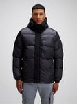 Zavetti Canada Tivio Padded Coat - Jet Black, Black, Size M, Men