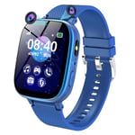 Montre Connectée Enfant – Montre Téléphone pour Filles et Garçons avec Appel, SOS, Jeux, Podomètre, Musique, Livre Audio, Appareil Photo, Réveil, Montre pour Enfants de 4 à 12 Ans