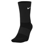 NIKE Men's Unisex U Nk Everyday Ltwt Crew 3pr Socks, Black (Black/White), 11 14.5 UK Manufacturer Size XL