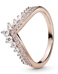 Pandora Rose Princess Wishbone ring 187736CZ-62