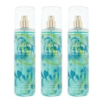 Britney Spears Womens Island Fantasy Fine Fragrance Mist 236ml For Her x 3 - One Size