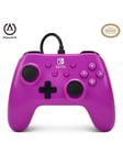 PowerA Wired Controller for Nintendo Switch - Grape Purple - Controller - Nintendo Switch