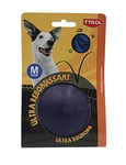 Tyrol Jouet Chien Barrett Ball, Balle Chien Petite Taille, Accessoire Chiens Moyens et Grands, Jouet pour Chien Pour le Développement Mental & Physique, Gamme Ultra Résistante| 8,25 CM