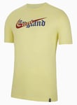 England Football T Shirt Mens Medium Nike Top National Team YELLOW