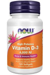 NOW Foods - Vitamin D3 4000 Iu (120 Sgels)