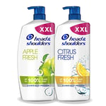 Head and Shoulders Anti Dandruff Shampoo – Apple and Citrus Clarifying Shampoo 1000ml VALUE PACK x2