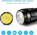 Taskulamppu Taskulamppu, Ultra Tehokas 3000 Lumen USB Ladattava LED Taskulamppu CREE XHP50 Flashli