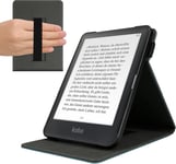 Étui Pour Liseuse Électronique Compatible Avec Kobo Aura One - Étui Housse Rabat Liseuse Simili Cuir Noir[Nou081063]