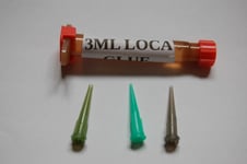 3ML LOCA GLUE , UV GLUE WITH DISPENSING NOZZLE FITS IPHONE5 5S ,SAMSUNG S4 ,HTC