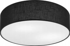 Lamkur Lamkur Vivian 48536 Plafond Taklampa Cirkel 2X60w E27 Svart/Vit