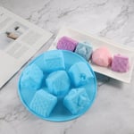 Non-Stick 6 Cavity Gingerbread House Mold Silicone Cake Pan Cake Mold  Candle