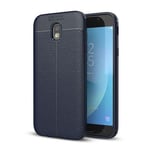 Samsung Galaxy J5 Pro/J5 2017      Leather Texture Case    Navy