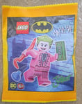 FIGURINE NEUF POLYBAG LEGO DC COMICS BATMAN FOIL PACK 212327 JOKER ROSE PINK