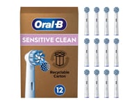 Oral-B Sensitive Clean , 12 Styck, Vit, 3 Månad (Er), Extra Mjuk, Oral-B, Låda