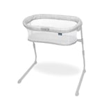 HALO Baby Bassinet - Flex Travel Cot | Portable Infant BassiNest | Bedside Cot, Breathable Fabric, Waterproof Mattress & Adjustable Stand | Side Sleeping Crib for Newborn Boys & Girls