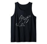 Cute Punch Hand With My Dog Man Friendship Dogs And People Tank Top