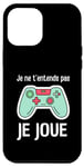 Coque pour iPhone 13 Pro Max Cadeau gemer enfant jeu video anniversaire drole ado gamer