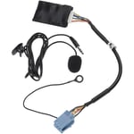 Vhbw - Bluetooth, adaptateur autoradio compatible avec Volkswagen Beetle/Convertible 1999-2009 Premium 4 Clarion - micro inclus, câble jack + clip