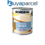 Ronseal 36881 Interior Wax Dark Oak 750ml RSLIWDO750