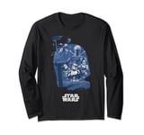 Star Wars Boba Fett Character Helmet Fill Long Sleeve T-Shirt