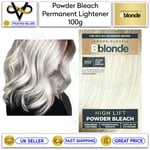 Jerome Russell Bblonde Powder Bleach Lightener 100g Lifts Up 6-9 Shades