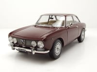 Alfa Romeo 2000 Gtv 1973 Rouge Bordeaux Maquette de Voiture 1:18 Norev