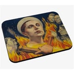 Tapis de souris Vieille affiche de film the passion of joan of arc rétro