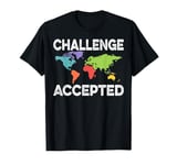 International World Flags T-shirt Flags World Map T-Shirt