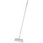 Salter LASAL71489WEU7 Broom, Indoor Sweeping Long Handled Brush, Slim Swivel Head For Small Spaces, Soft Bristles For Hard Floor, Telescopic Extendable 120 cm, Slimline Flexi, Warm Harmony Collection